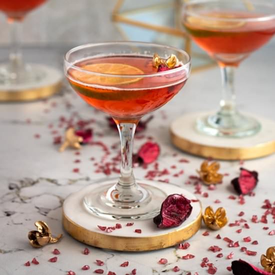 Strawberry Gimlet - Recipe photo by The Littlest Crumb