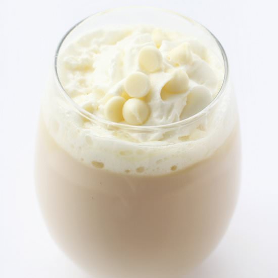 Vegan White Hot Chocolate - Recipe photo by strengthandsunshine