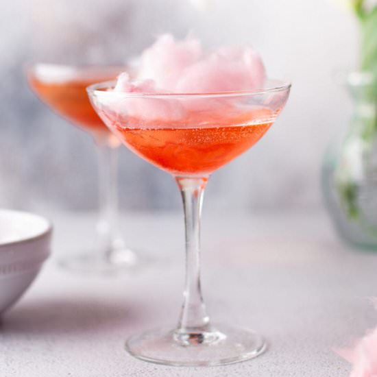 Cotton Candy Champagne - Recipe photo by amandascookin