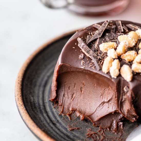 chocolate panna cotta - Recipe photo by withspice