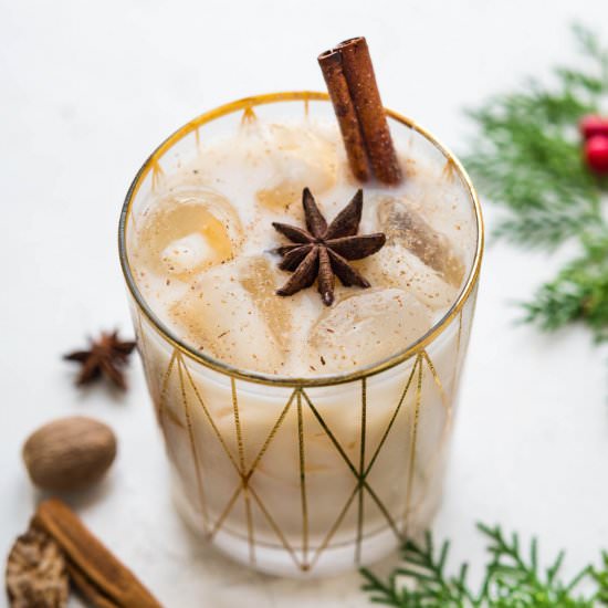 Milk Punch - Recipe photo by garlic and zest