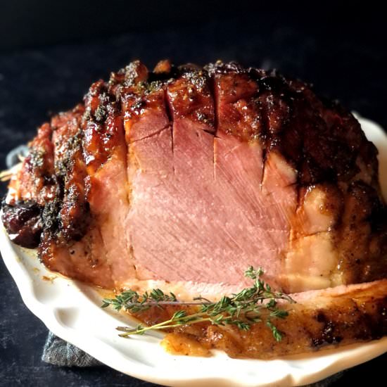The Best Baked Ham and Glaze - Recipe photo by Keeping It Simple