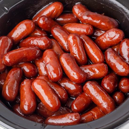 Crockpot Little Smokies - Recipe photo by bellyfull