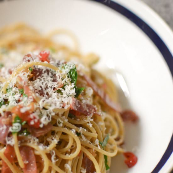 Whole Wheat Pasta Arrabbiata - Recipe photo by Marceats