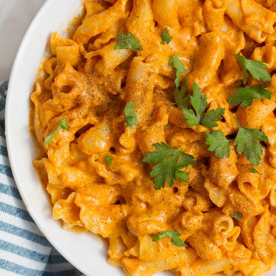 Creamy Paprika Pasta - Recipe photo by dailydish