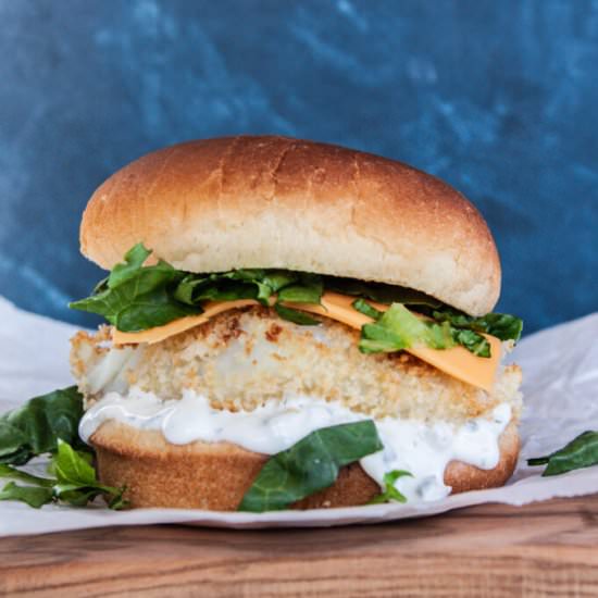Air Fryer Fish Sandwich Recipe - Recipe photo by Sweetphi