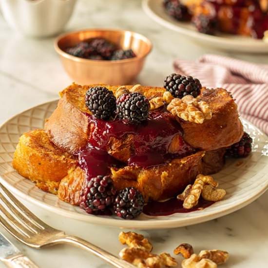 Buttermilk Vanilla French Toast - Recipe photo by tenpoundcakecompany