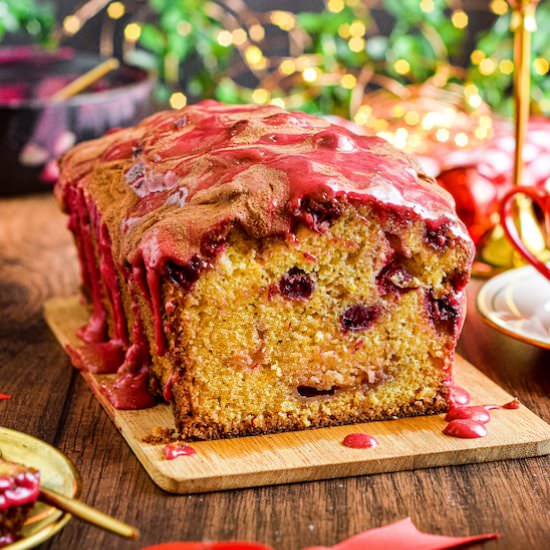Cranberry Orange Loaf - Recipe photo by Annikaeats
