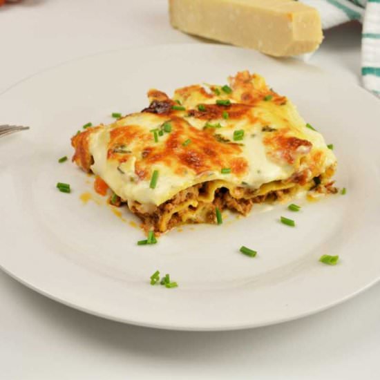 Turkey Lasagna With White Sauce - Recipe photo by timeaskitchen
