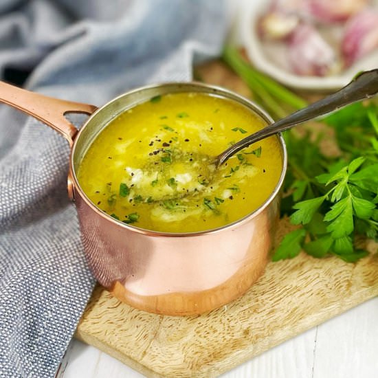 Garlic Butter Sauce - Recipe photo by chef not required