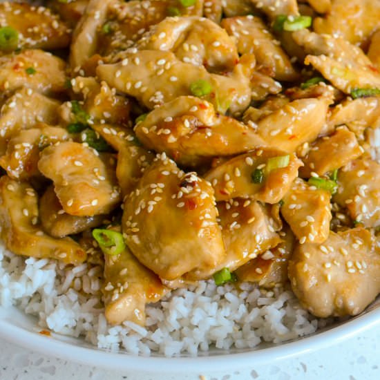 Honey Chicken - Recipe photo by Small Town Woman