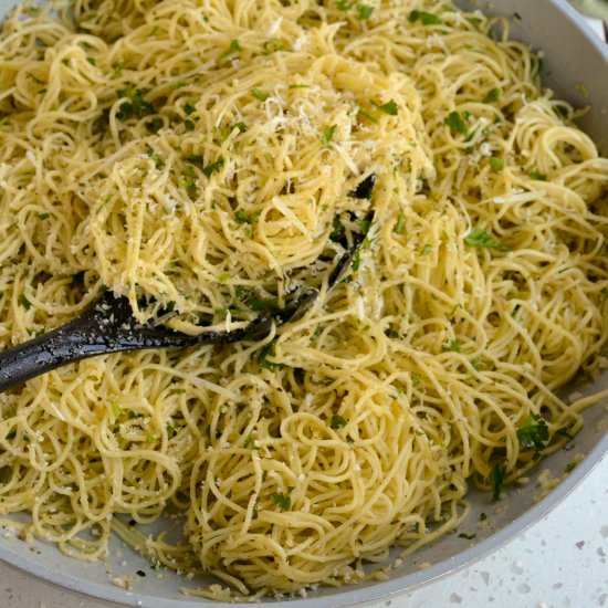Angel Hair Pasta - Recipe photo by Small Town Woman