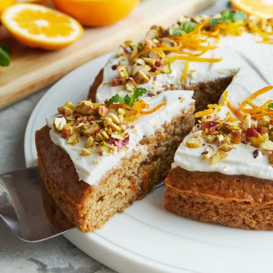 Simple Orange Cake - Recipe photo by Veganbell