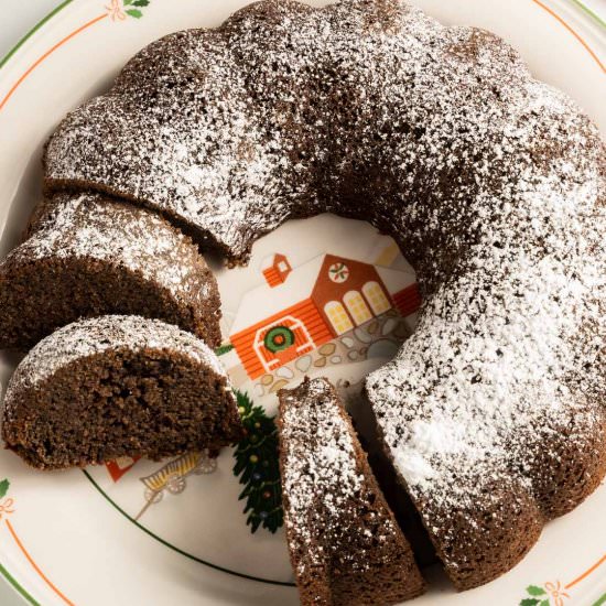Keto Gingerbread Cake - Recipe photo by debsdailydish