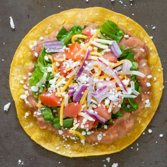 10 Minute Tostadas - Recipe photo by dhoman