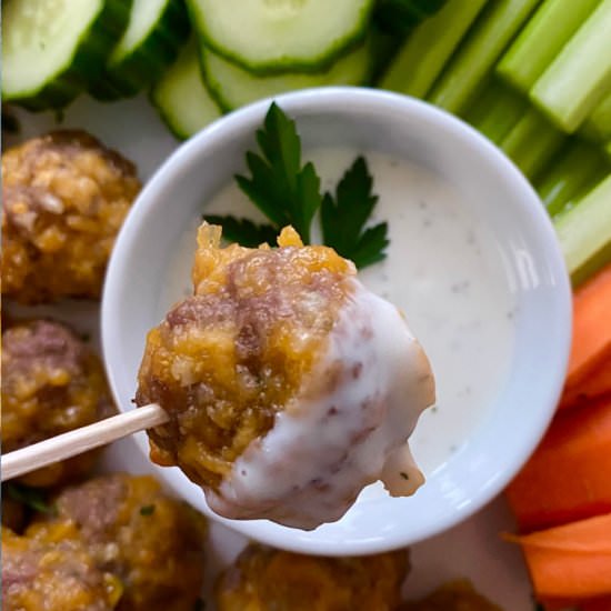 Grandma's Sausage and Cheese Balls - Recipe photo by amycaseycooks