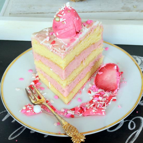 Easy Strawberry Cake Recipe - Recipe photo by 5 star cookies
