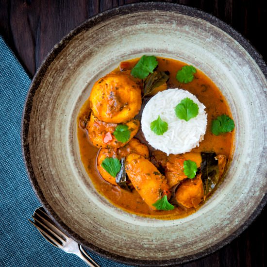 Aloo Paneer or Bengali Chanar Dalna - Recipe photo by Brian Jones