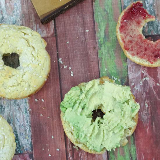 Gluten-Free Protein Bagels - Recipe photo by Fitasamamabear