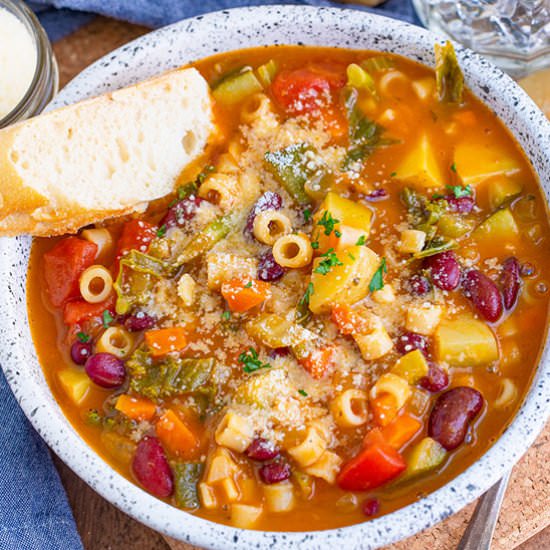 Minestrone Soup - Recipe photo by bellyfull