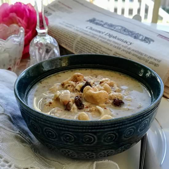 Overnight Oats Kheer - Recipe photo by The Inspirational Nook