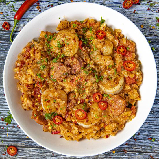 Crockpot Jambalaya - Recipe photo by ChiliPepperMadness