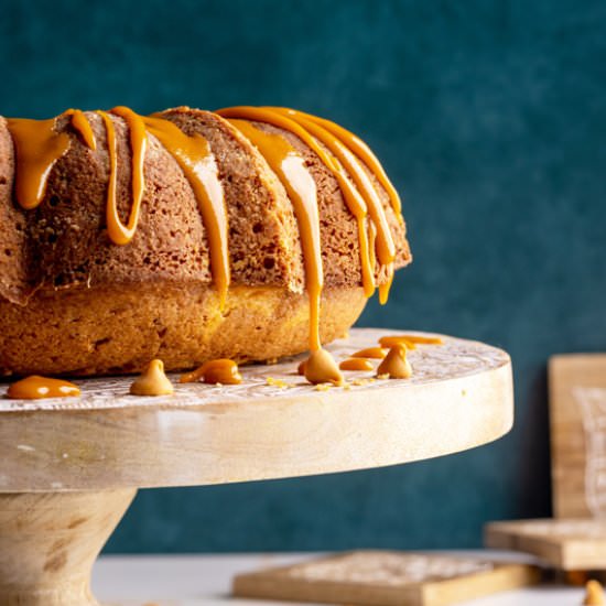 Butterscotch Rum Cake - Recipe photo by CookhouseDiary