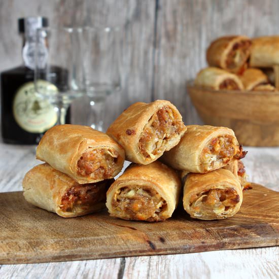 Vegetarian Sausage Rolls - Recipe photo by glutenfreealchemist