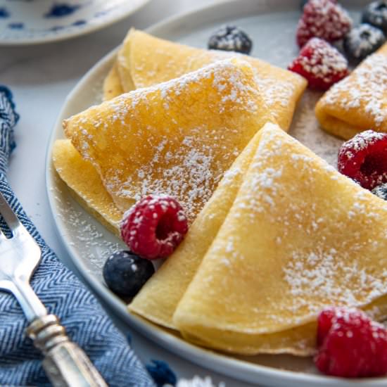 Gluten-Free Crepe - Recipe photo by MamaGourmand