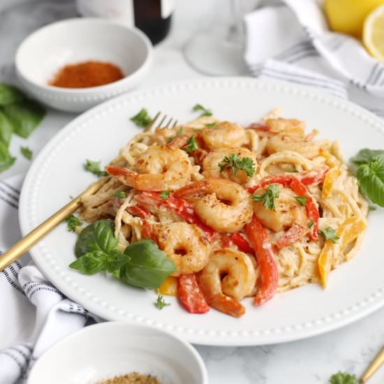 Cajun Shrimp Pasta - Recipe photo by Ereese