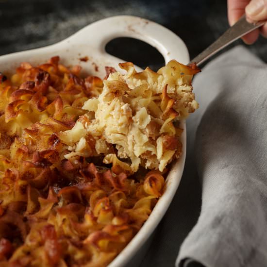 Noodle Kugel - Recipe photo by Barbara Curry