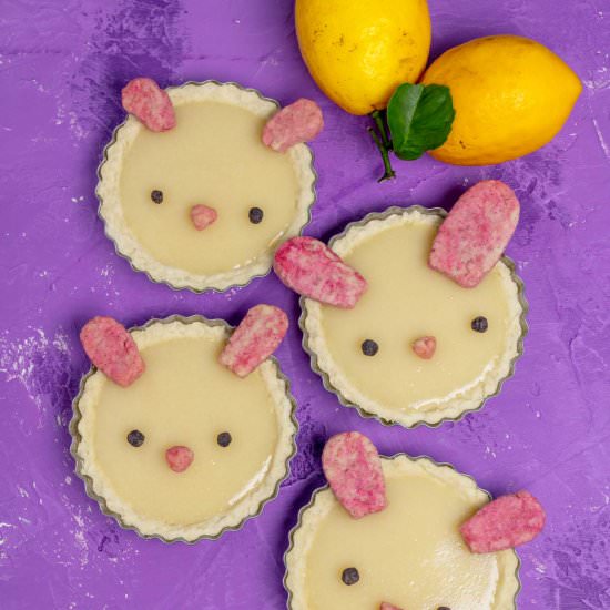 Vegan Lemon Tart - Recipe photo by vegandollhouse