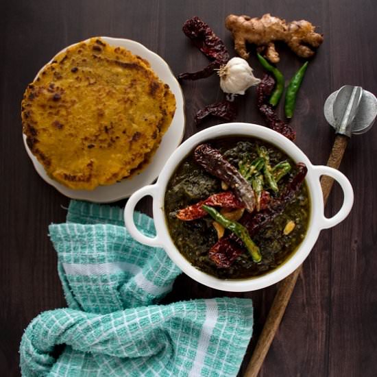 Sarson ka Sag - Recipe photo by Puja