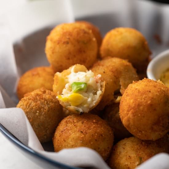 Gooey Cheese Balls - Recipe photo by myfoodstory