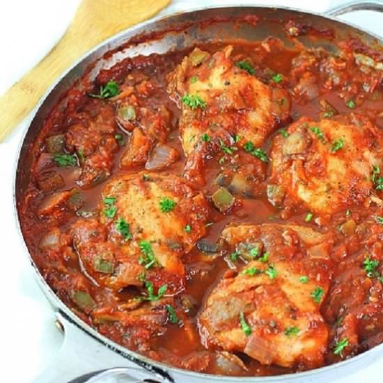 quick chicken cacciatore - Recipe photo by nowcookthis