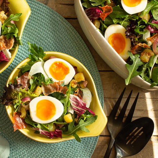 Savory Breakfast Salad - Recipe photo by tenpoundcakecompany