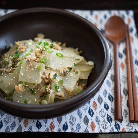 Winter Melon with Clams - Recipe photo by beyondkimchee