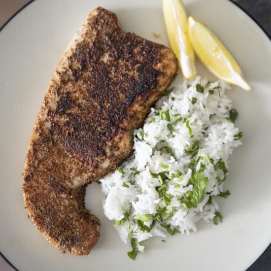 Blackened fish - Recipe photo by foodmakesmehappy