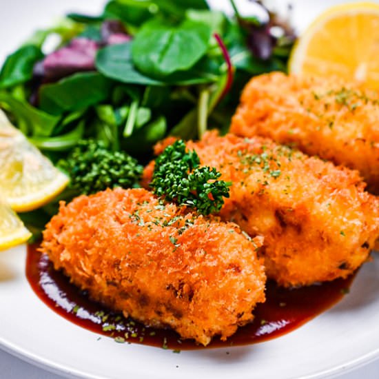 Japanese Crab Cream Croquette - Recipe photo by Sudachi Recipes