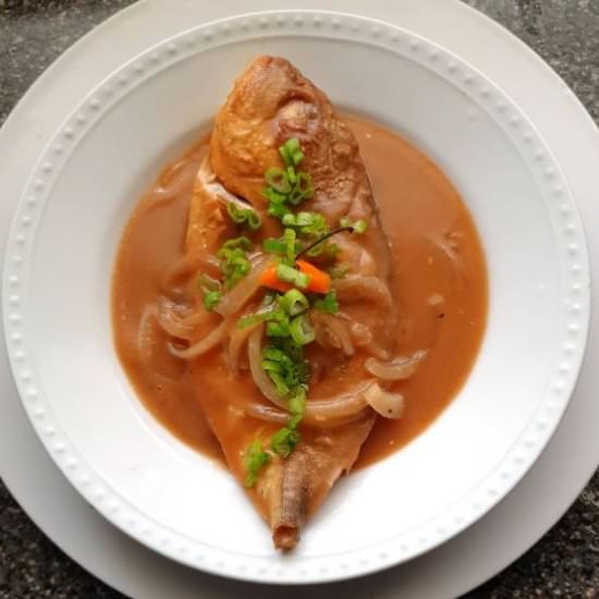 Delicious Stew Fish Recipe - Recipe photo by bitrecipes