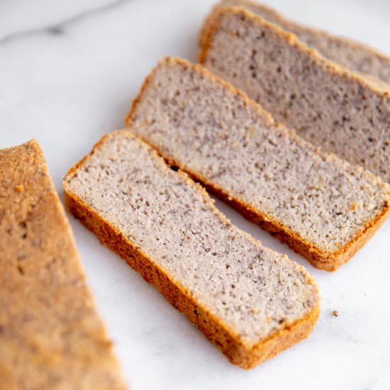 No Yeast Vegan Paleo Almond Bread - Recipe photo by FromScratchFast