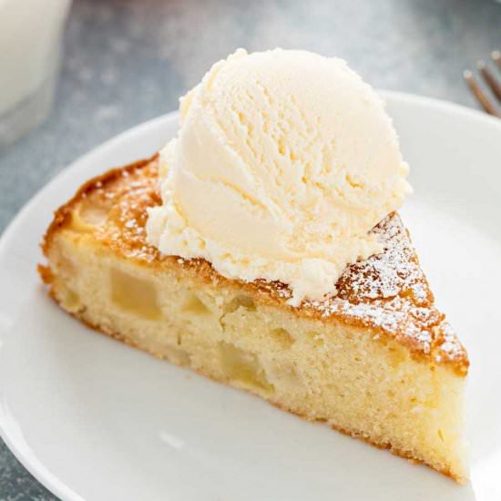 French Apple Cake - Recipe photo by Lemon blossoms