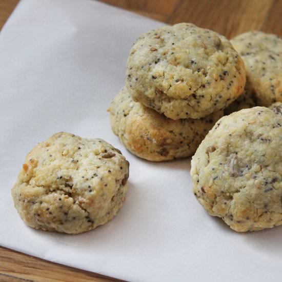 Poppy seed and sesame butter cookie - Recipe photo by hornoMX