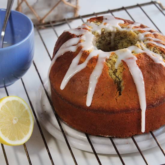 Lemon poppy seed pound cake - Recipe photo by hornoMX