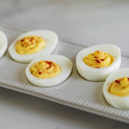 best deviled eggs - Recipe photo by littlespoonfarm