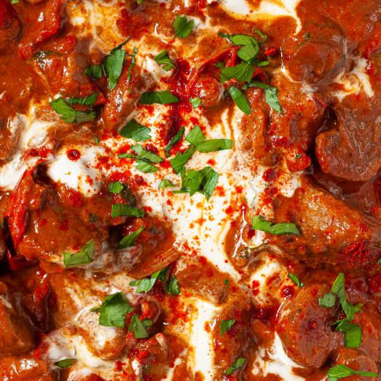 Slow-Cooked Beef Goulash - Recipe photo by littlesugarsnaps