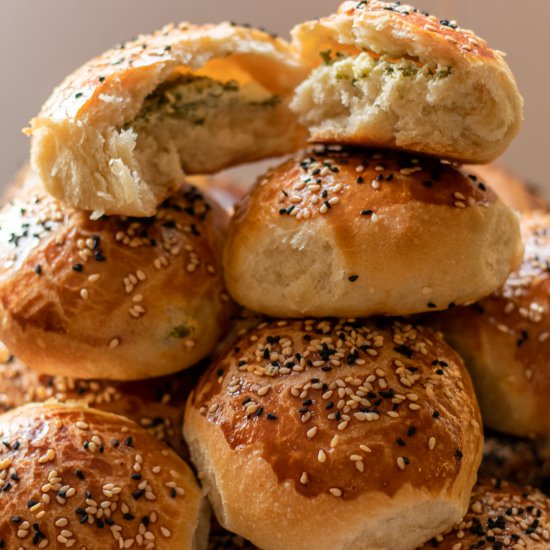Turkish Cheese Buns (Pogaca) - Recipe photo by Cooking Gorgeous