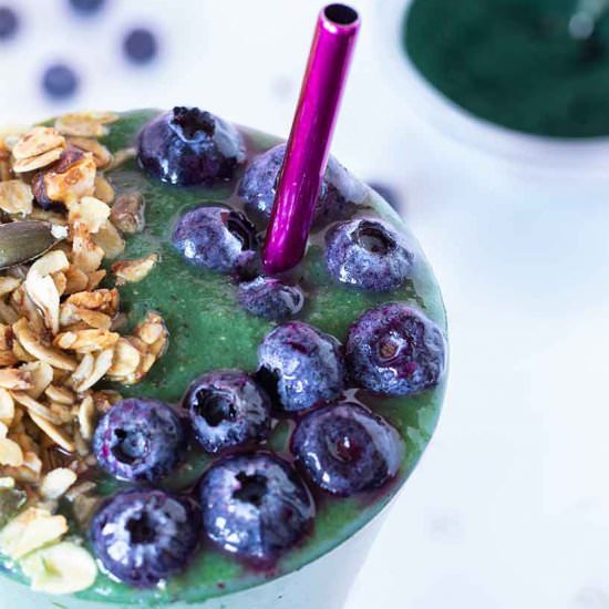 Weight-Loss Spirulina Smoothie - Recipe photo by Marinela