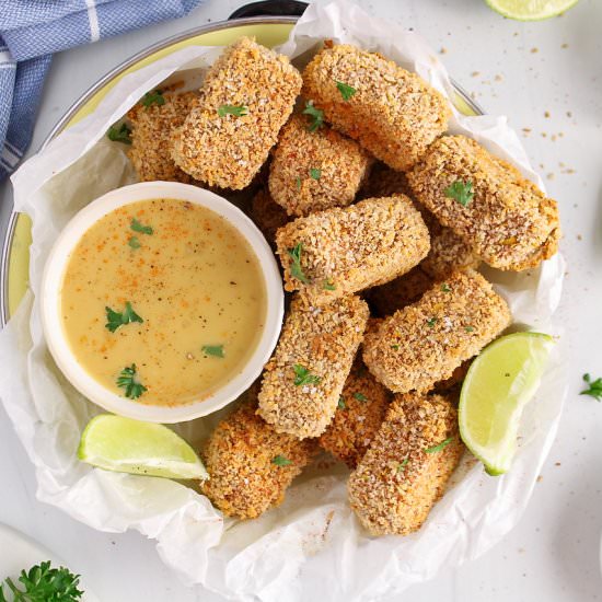 Vegan Panko Tofu Nuggets - Recipe photo by plantbasedjess