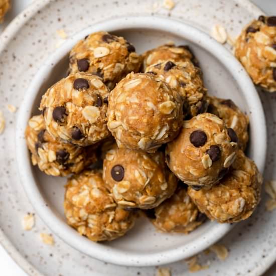3 Ingredient Peanut Butter Bites - Recipe photo by cookiedoughdiaries